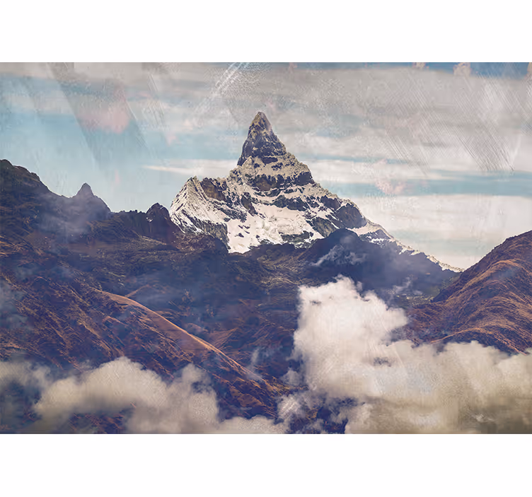 Store enrouleur bureau sommet alpamayo - TenStickers