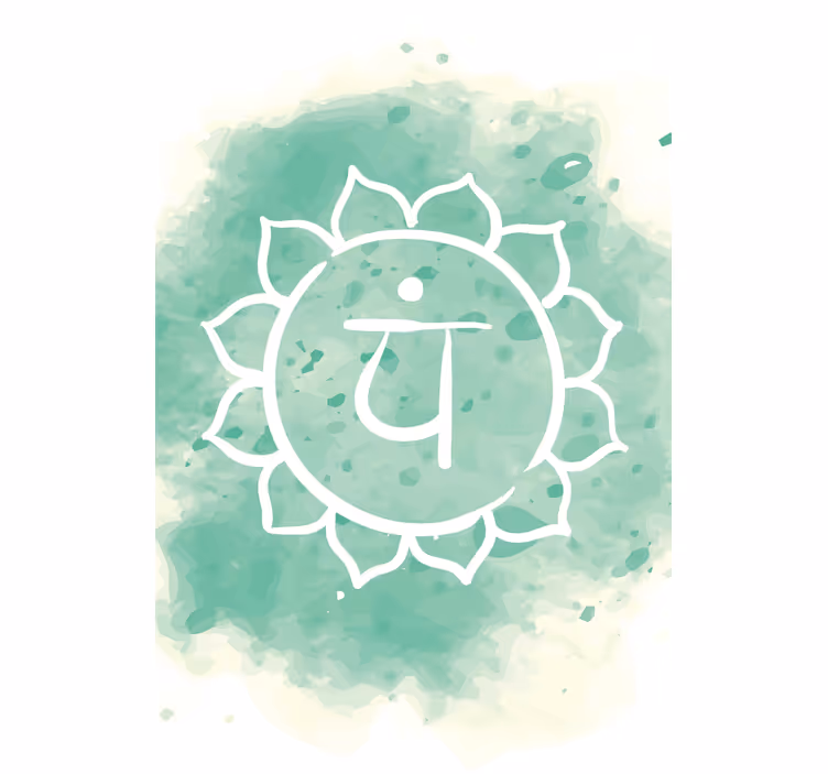 Store enrouleur bureau symbole beau chakra cœur - TenStickers