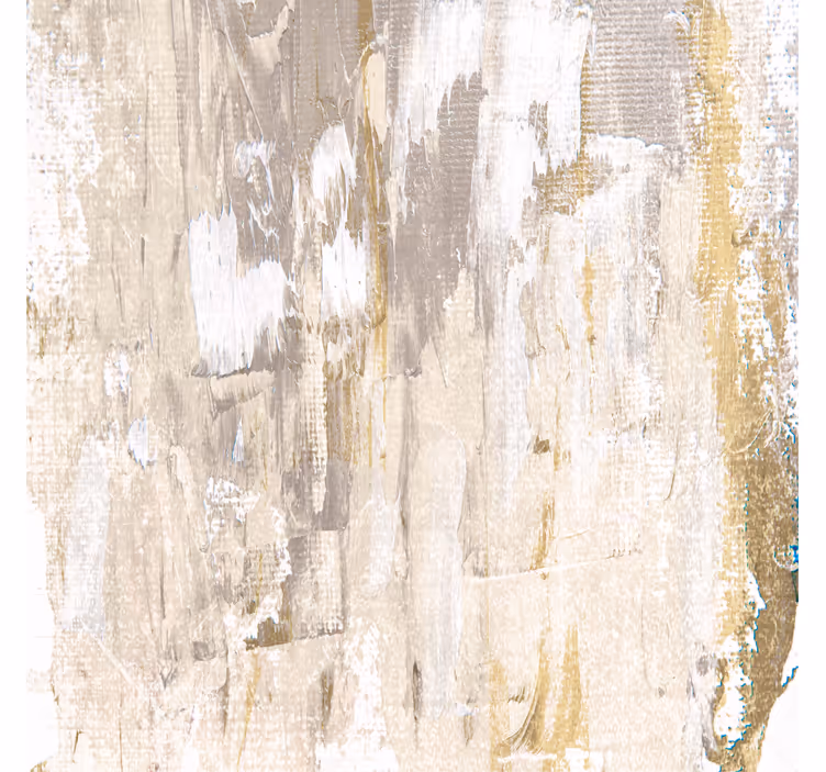 Store enrouleur bureau peinture forêt blanche abstraite - TenStickers