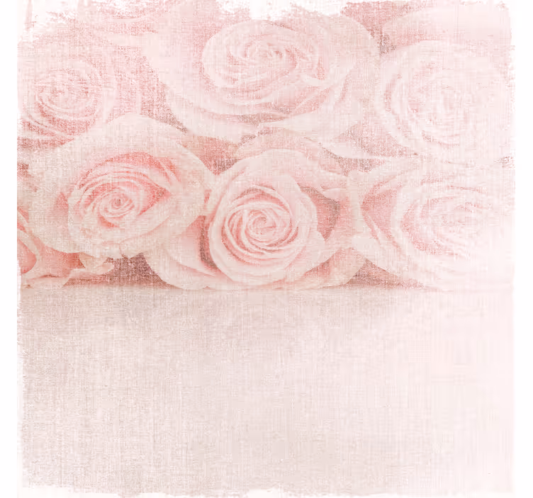 Store enrouleur bureau roses roses claires style vintage - TenStickers
