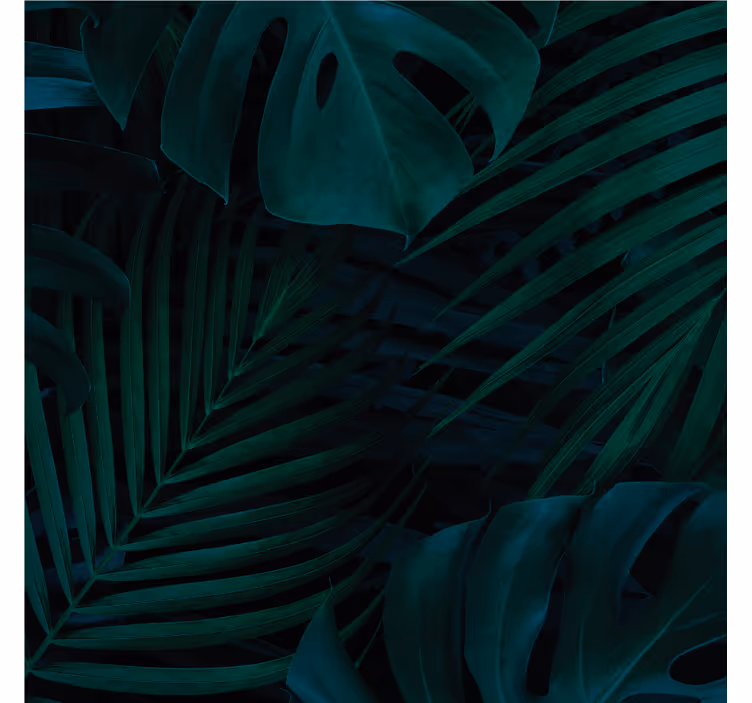 Store enrouleur bureau feuillage et plantes - TenStickers