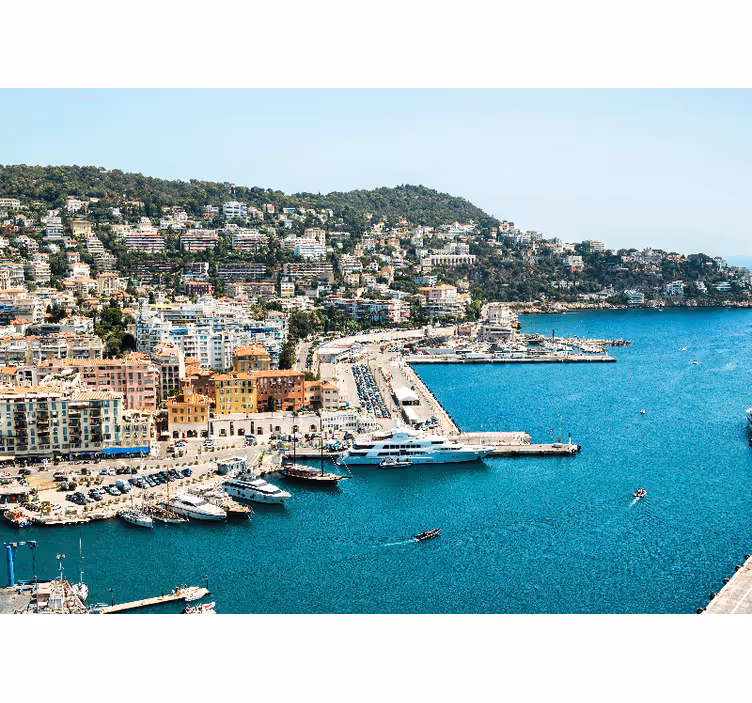 Store enrouleur chambre port de la belle côte d'azur - TenStickers