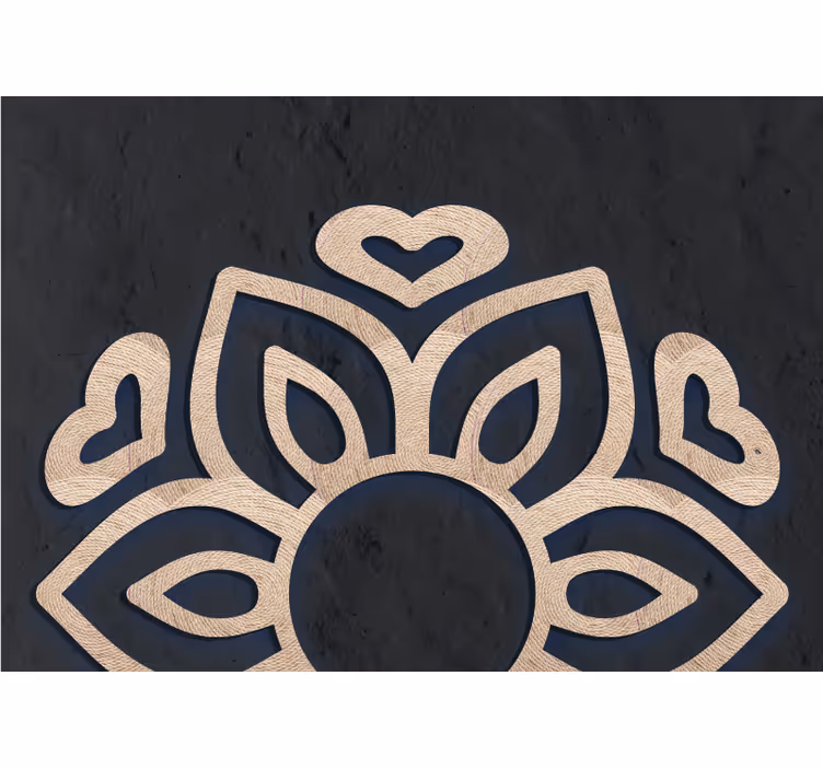 Store enrouleur chambre imitation rotin boho - TenStickers