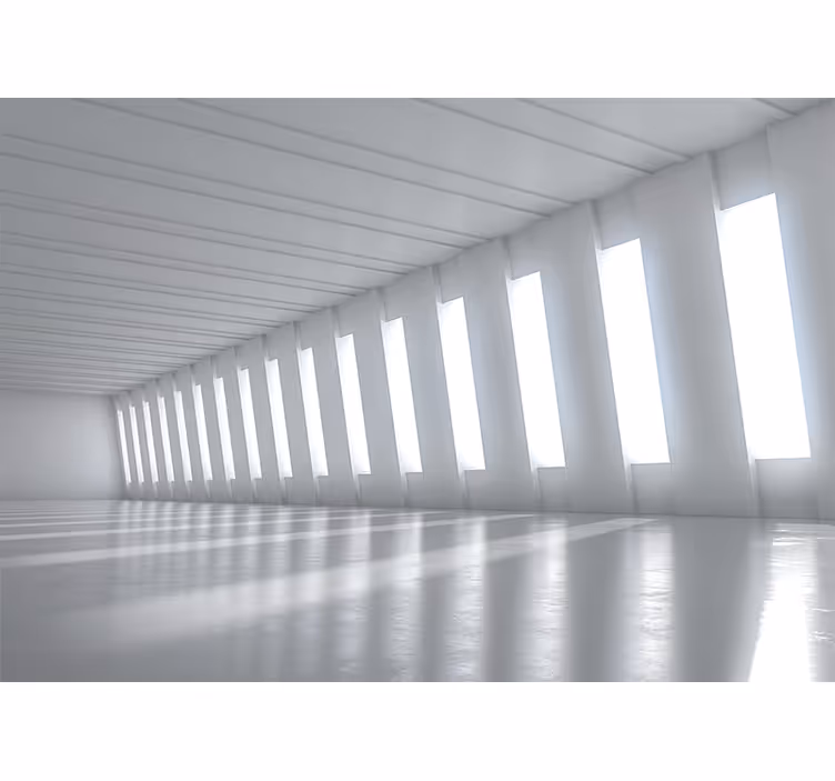 Store enrouleur chambre tunnel 3d moderne - TenStickers