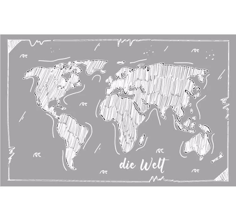 Store enrouleur gris style dessiné à la main clair - TenStickers