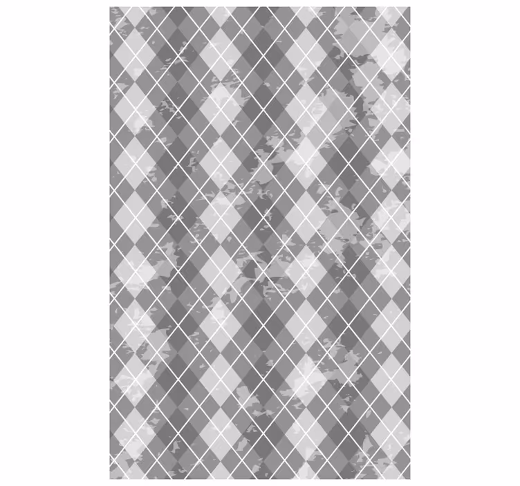 Store enrouleur gris à rayures blanches diagonales - TenStickers