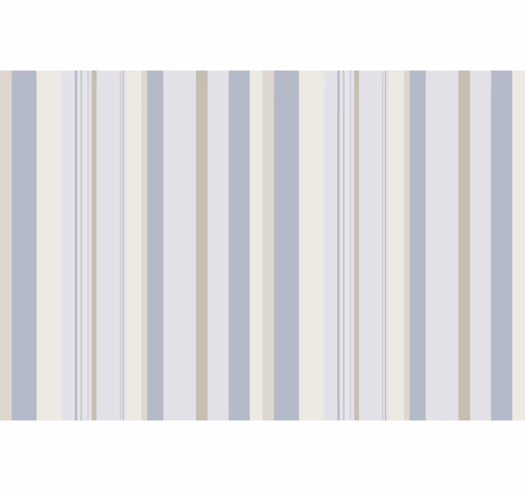 Store enrouleur gris rayures bleu et beige années 80 - TenStickers