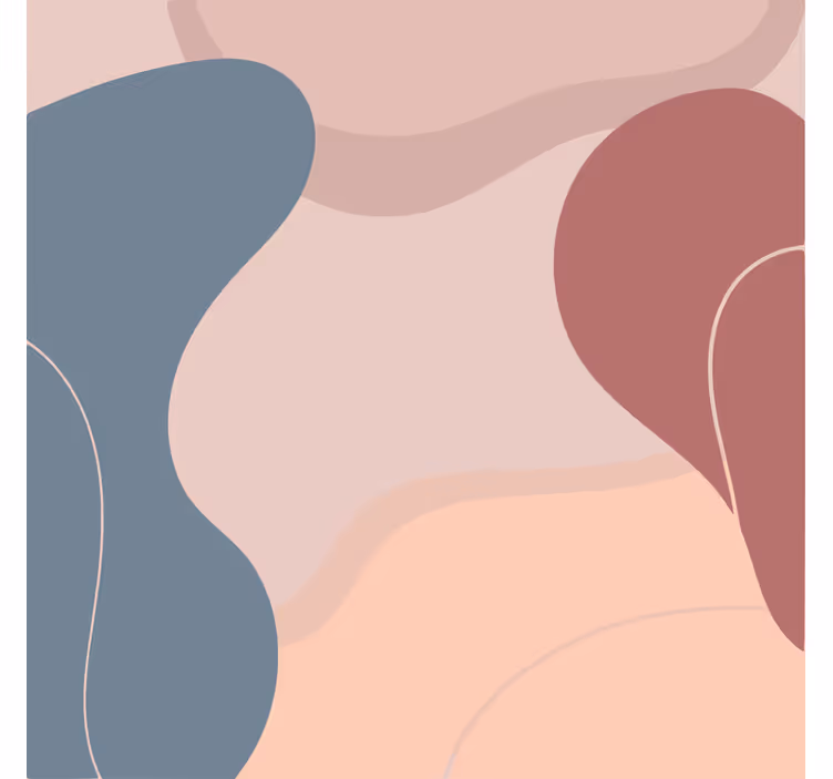 Store enrouleur bureau couleurs douces murales - TenStickers
