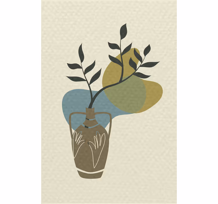 Store enrouleur bureau nature minimaliste japandi - TenStickers