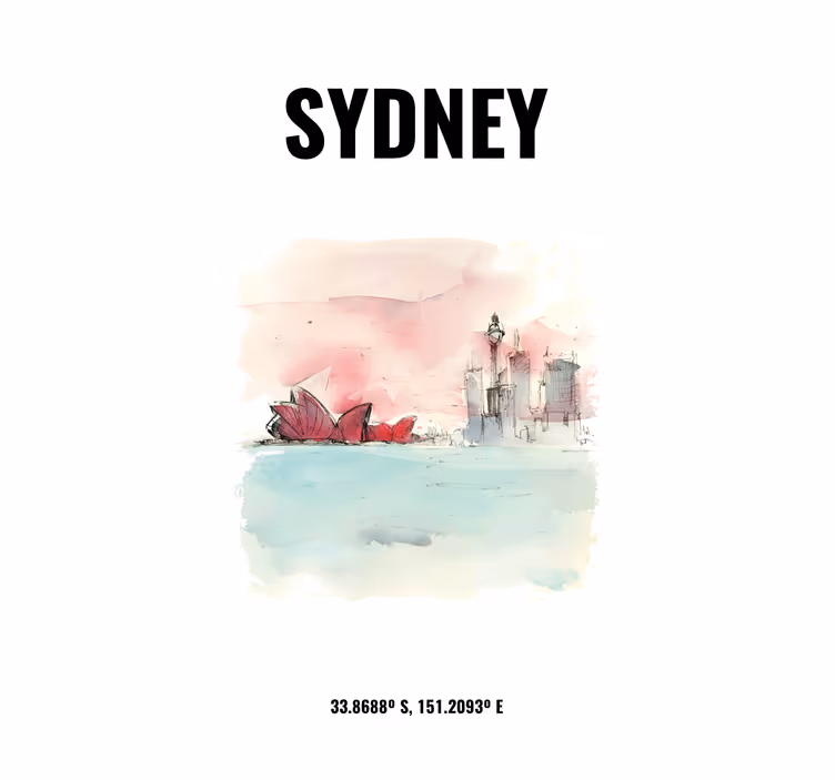 Store enrouleur bureau sydney coordonnées - TenStickers