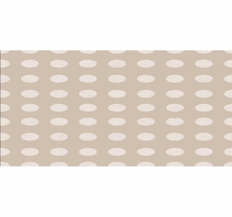 Store enrouleur chambre motif cercles blancs géométriques - TenStickers