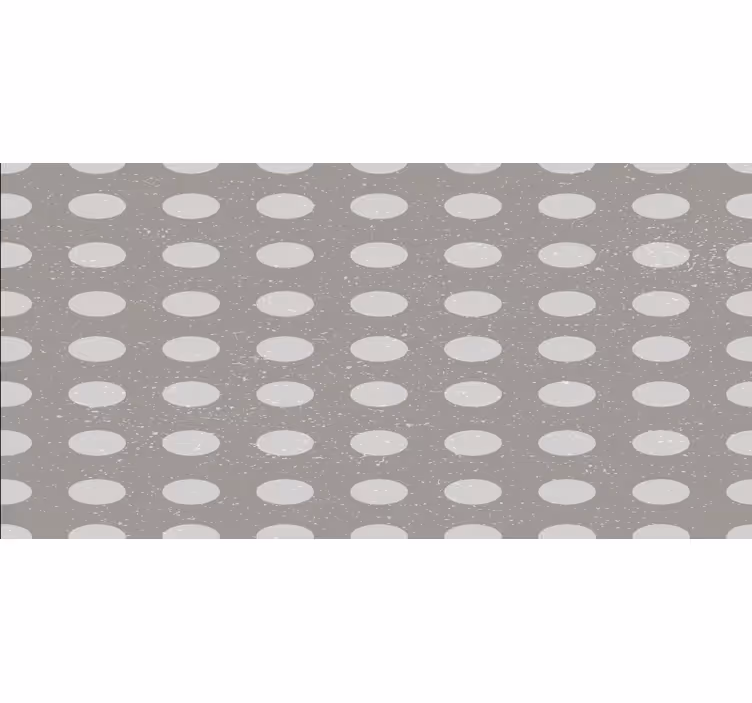 Store enrouleur chambre motif cercle gris géométrique - TenStickers