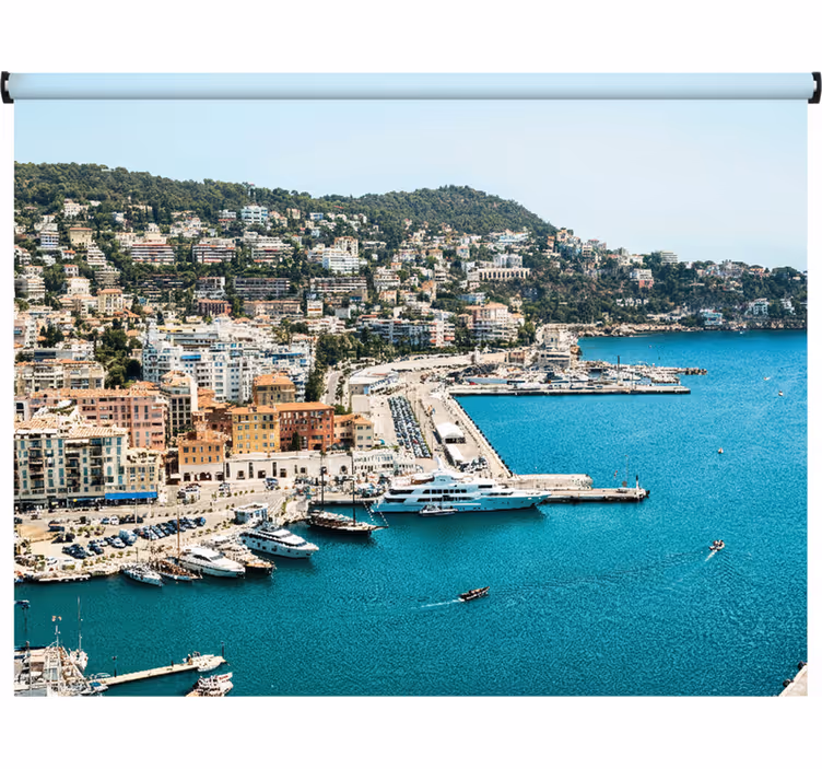 Store enrouleur chambre port de la magnifique côte d'azur - TenStickers
