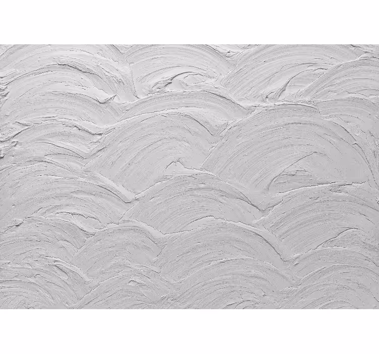 Store enrouleur blanc texture ciment ondulée grise - TenStickers
