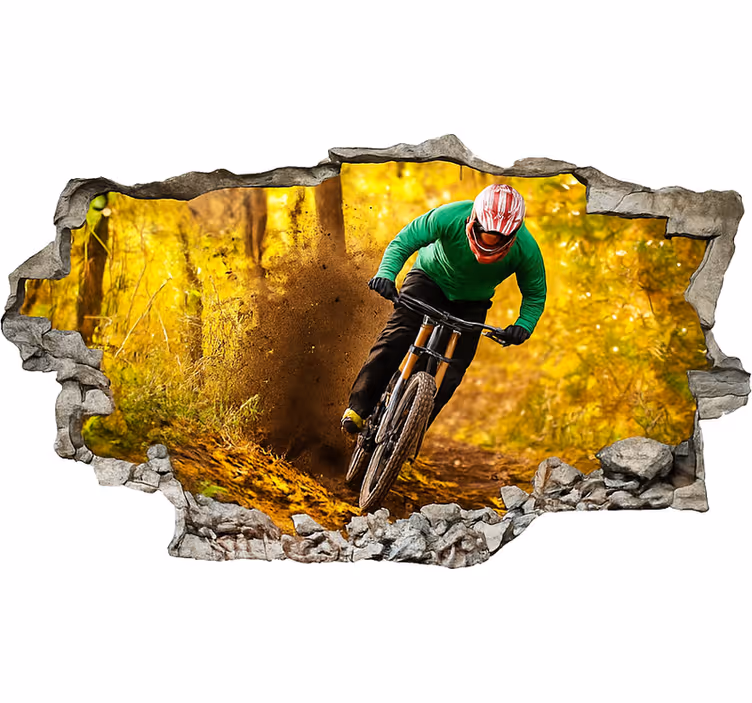 Store enrouleur bureau poussière d'automne - TenStickers