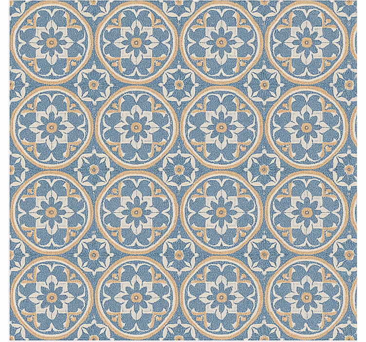 Store enrouleur bureau style azulejo mat - TenStickers