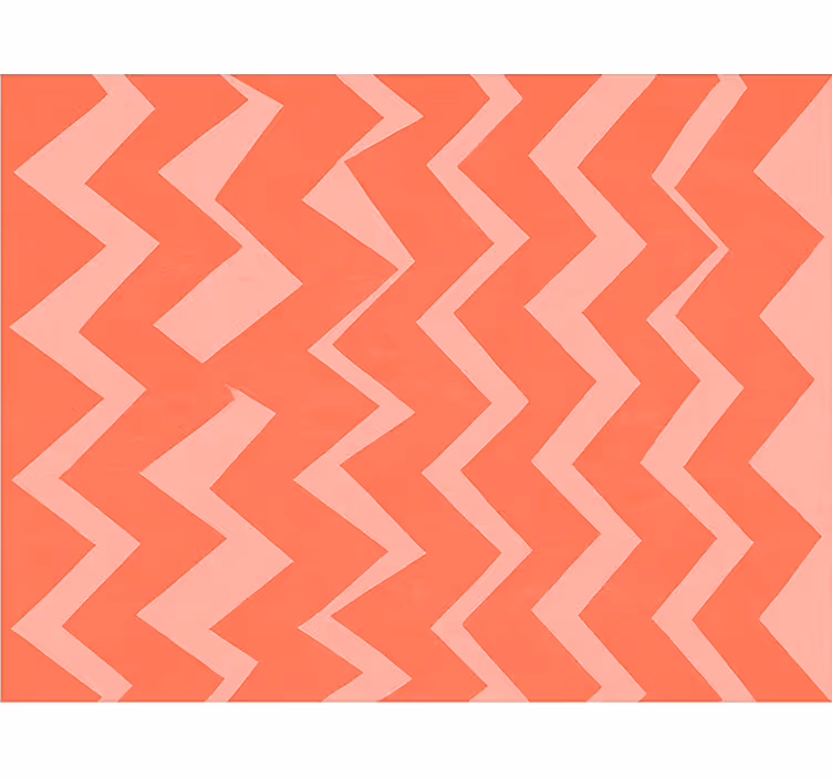 Store enrouleur bureau motif zigzag rose - TenStickers
