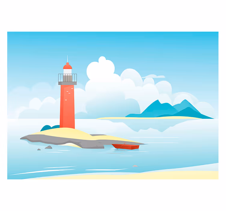 Store enrouleur chambre enfant rêves des mers - TenStickers