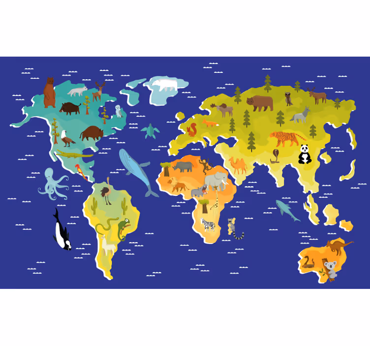 Store enrouleur chambre enfant pour petits avec nature - TenStickers