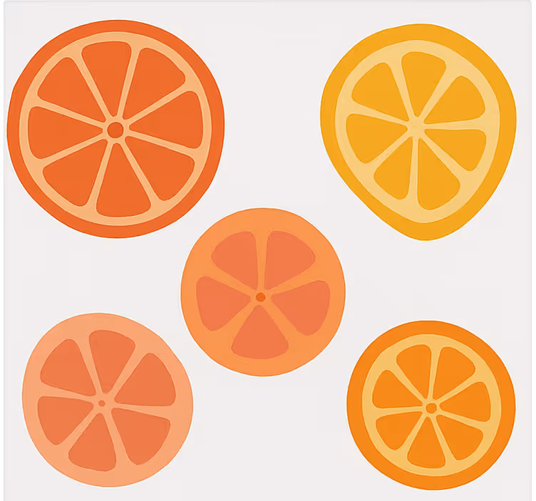 Store enrouleur fruits et légumes agrumes - TenStickers