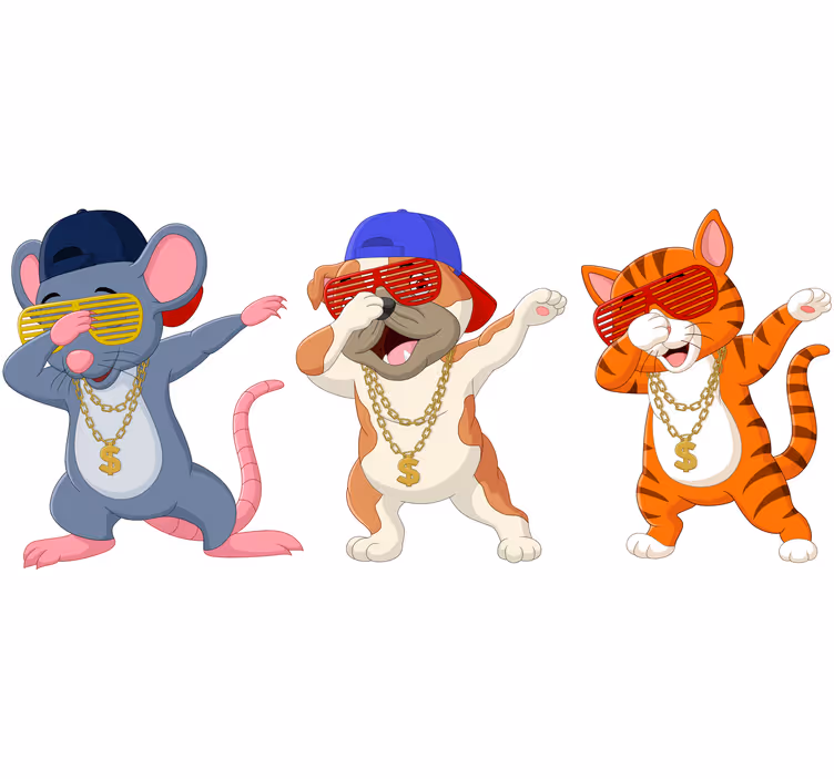 Store enrouleur chambre enfant animaux pour enfants - TenStickers