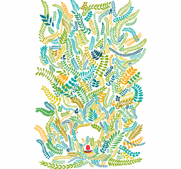 Store enrouleur chambre enfant lecture enchantée - TenStickers