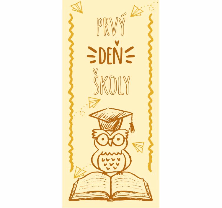 Store enrouleur chambre enfant design rentrée scolaire - TenStickers