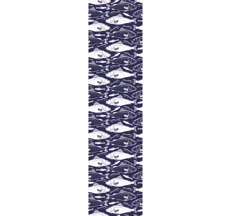 Store enrouleur cuisine poissons sous-marins - TenStickers
