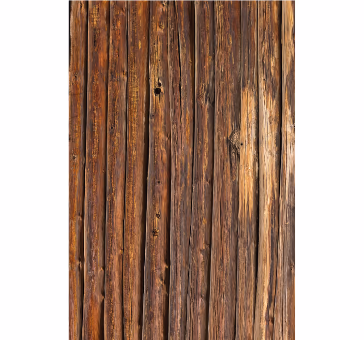 Store enrouleur cuisine caisse en bois marron vieillie - TenStickers