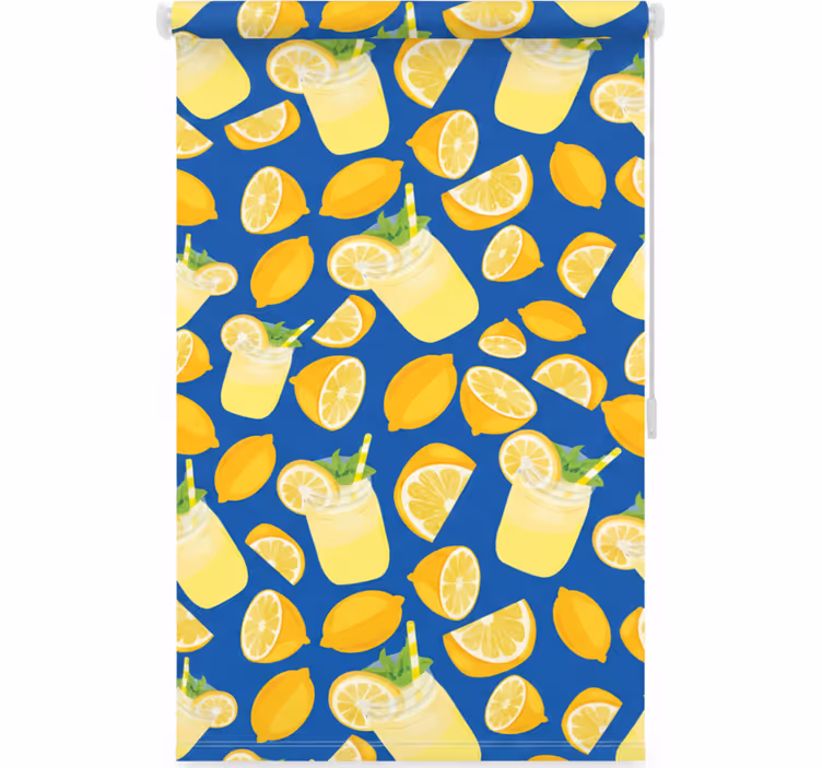 Store enrouleur cuisine jus de citron réfrigérateur - TenStickers