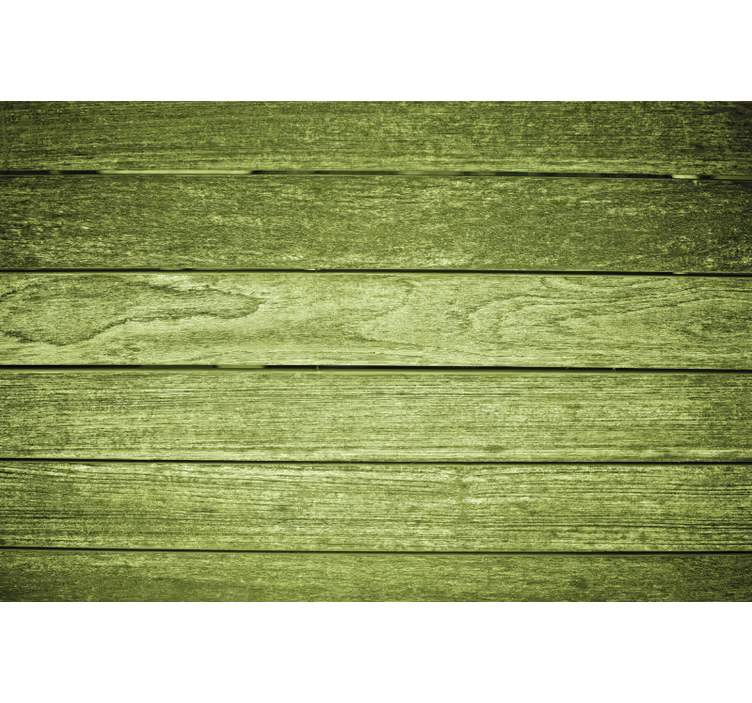 Store enrouleur vert en texture bois naturel - TenStickers