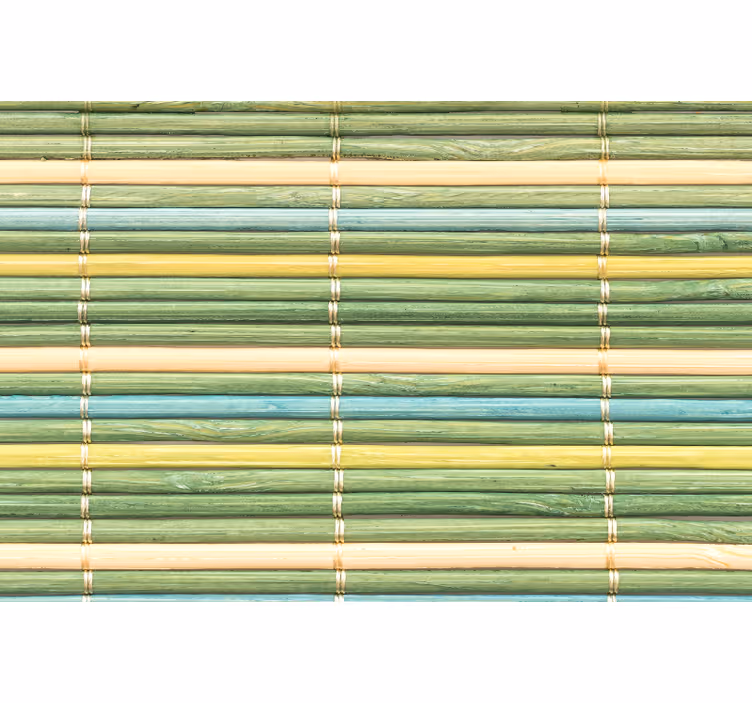 Store enrouleur vert texture bambou vert - TenStickers
