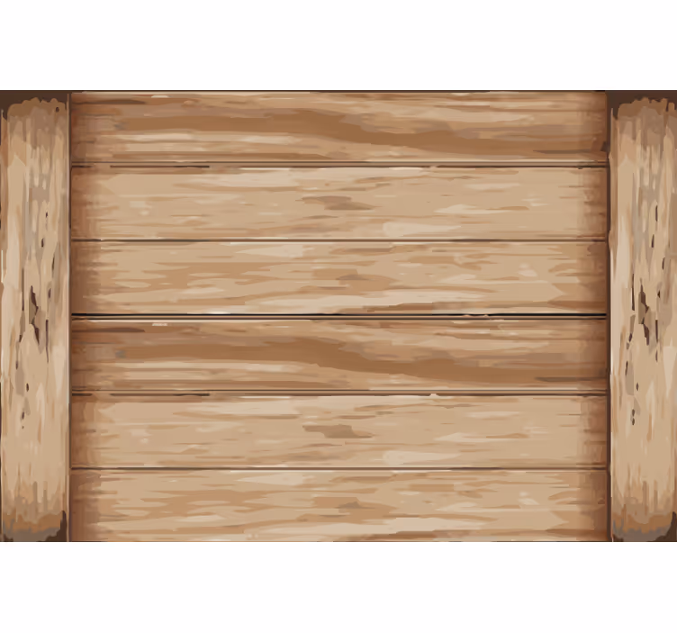 Store enrouleur beige motif bois moderne - TenStickers