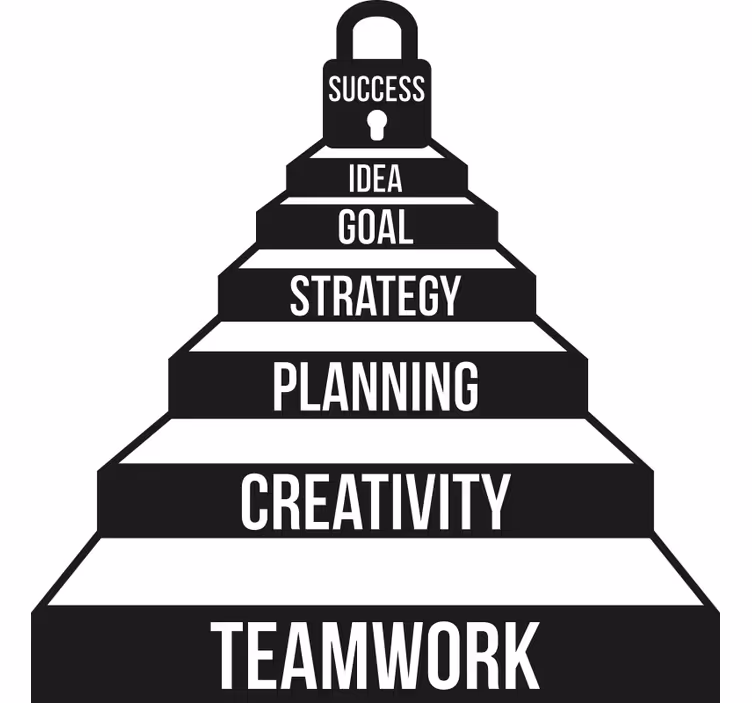 Store enrouleur bureaux motivation accrue au travail - TenStickers