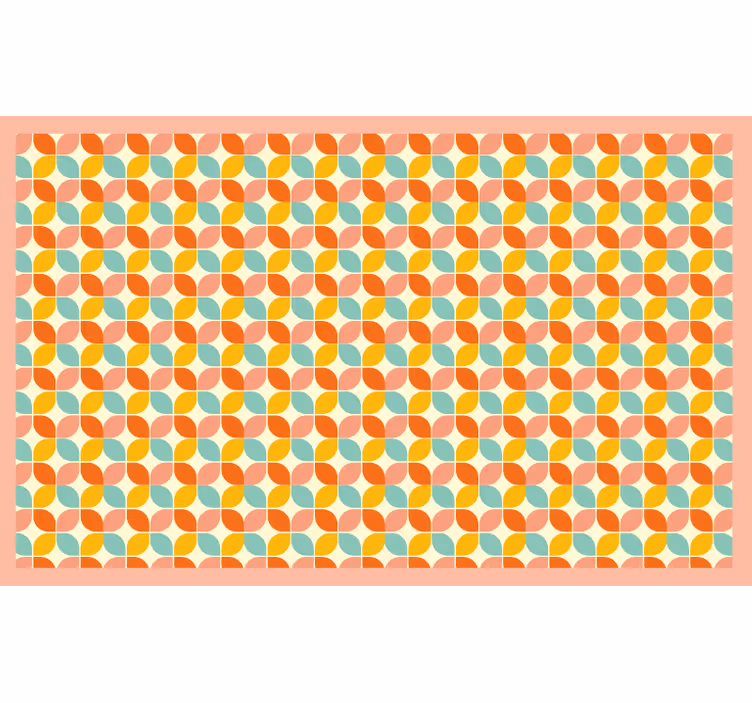 Store enrouleur chambre carrés multicolores - TenStickers