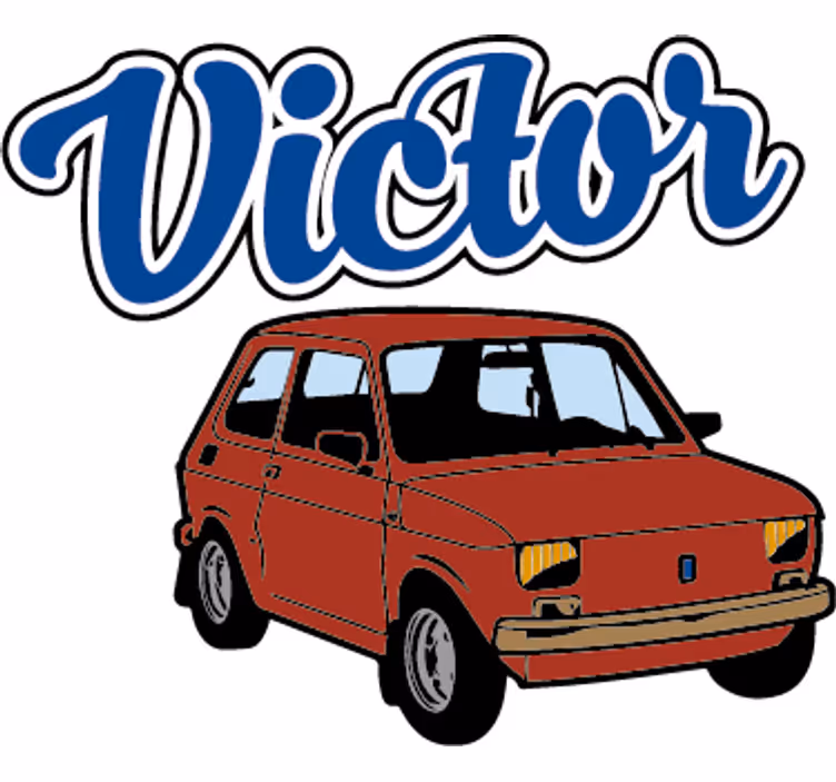 Store enrouleur chambre enfant autocollant voiture enfants - TenStickers