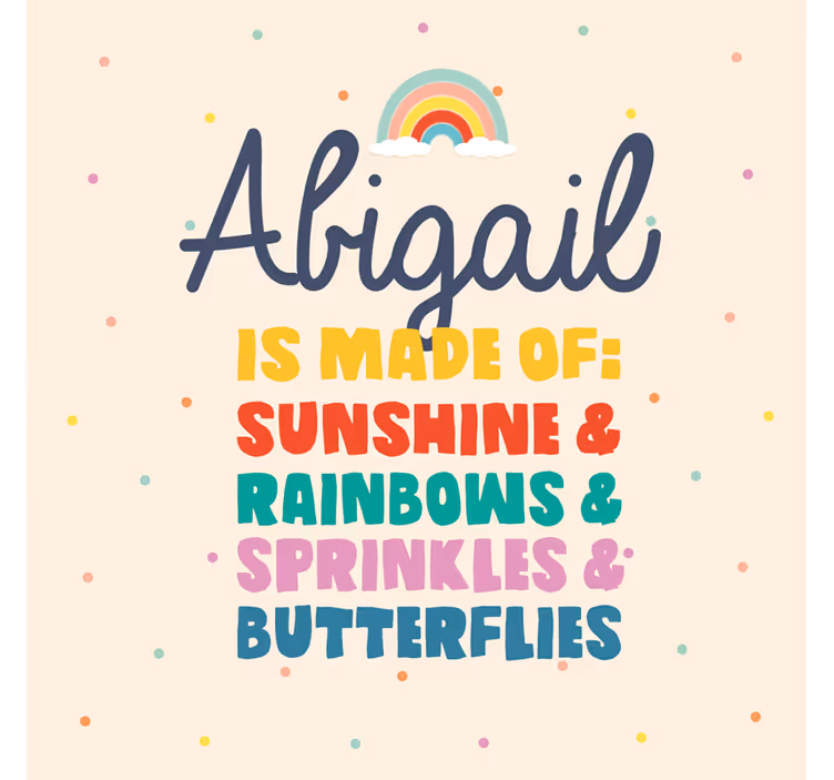 Store enrouleur chambre enfant fait de soleil et arc-en-ciel - TenStickers
