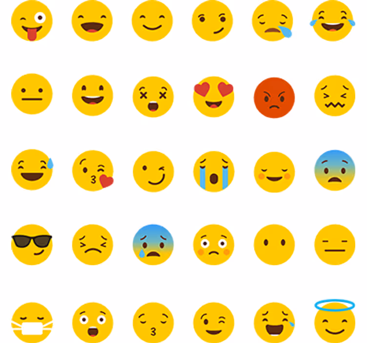 Store enrouleur pour chambre ado icônes whatsapp - TenStickers