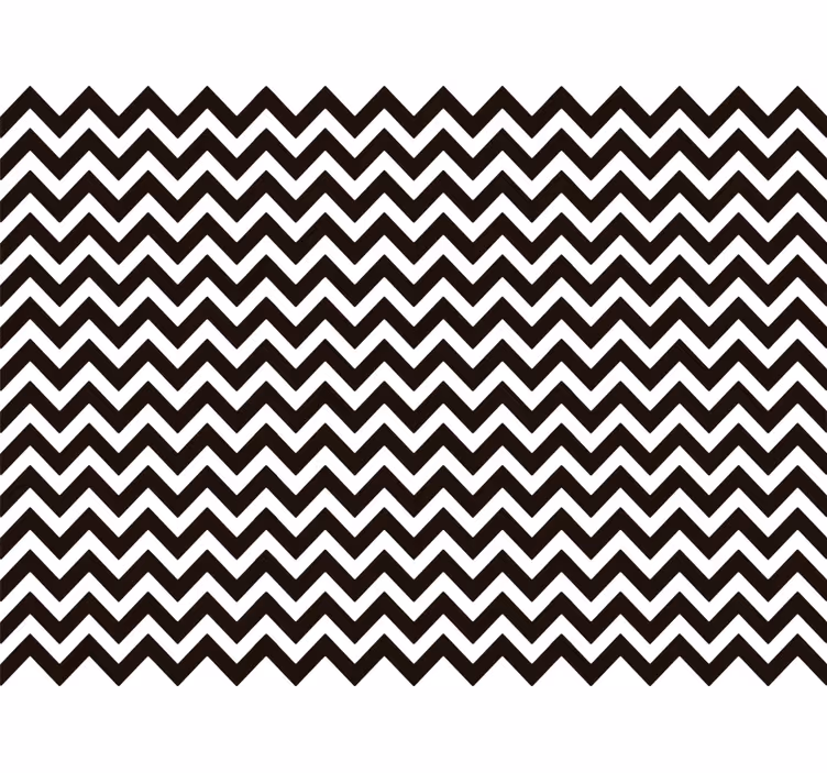 Store enrouleur pour chambre ado rayures zigzag - TenStickers