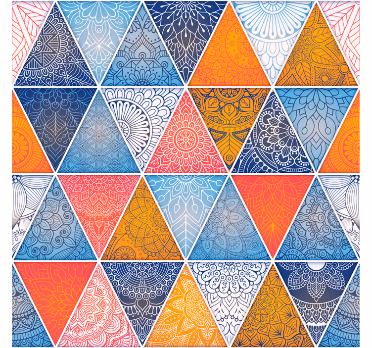 Store enrouleur pour chambre ado motif mandala - TenStickers