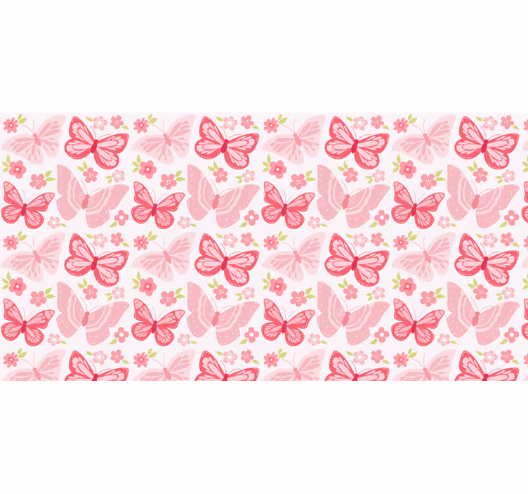 Store enrouleur pour chambre ado motifs de papillons - TenStickers