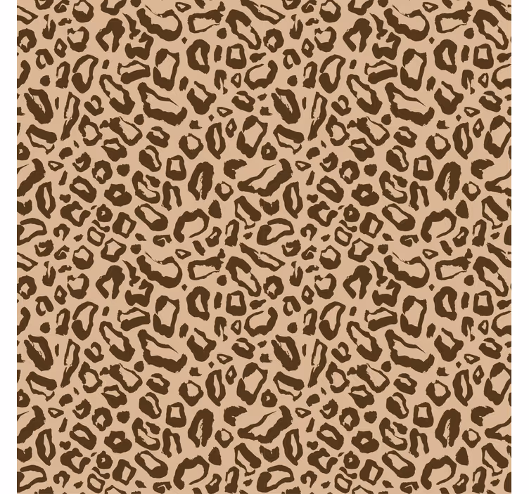 Store enrouleur beige à motifs léopard grands et petits - TenStickers