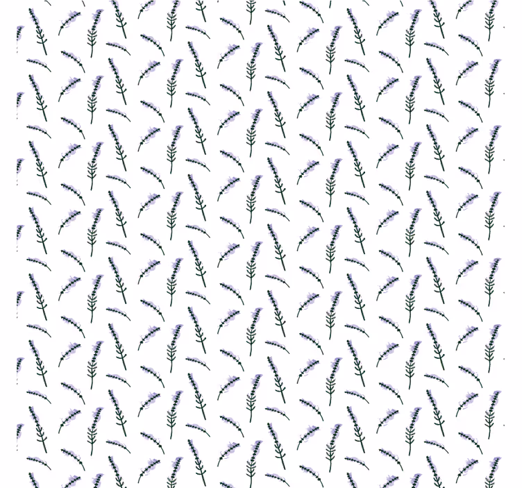 Store enrouleur floral motif lavande - TenStickers