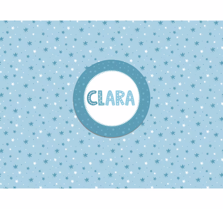 Store enrouleur chambre bébé motif étoiles - TenStickers