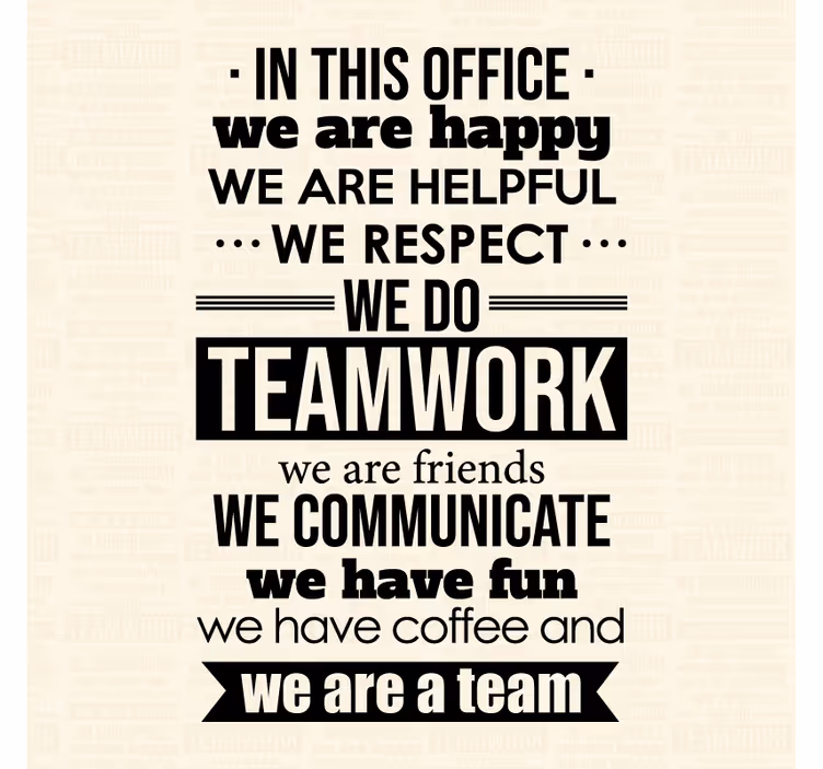Store enrouleur bureaux citations motivantes au travail - TenStickers