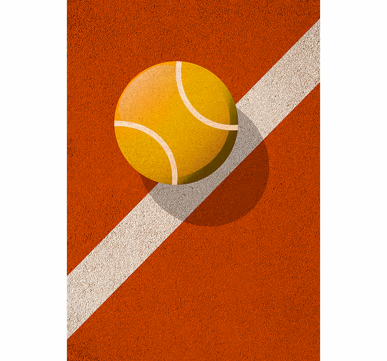 Store enrouleur pour chambre ado en tennis - TenStickers