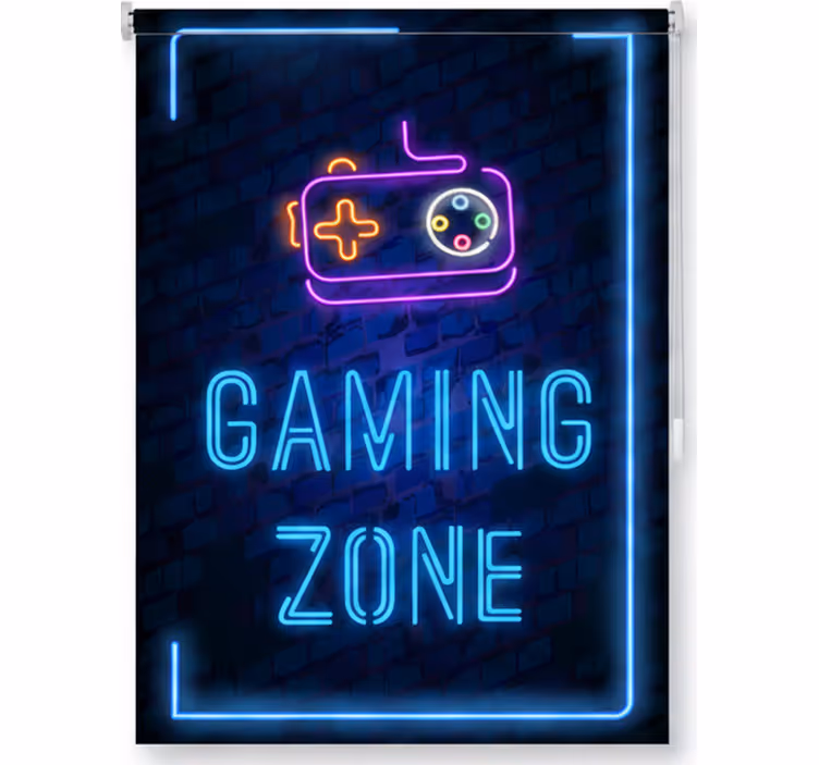 Store enrouleur pour chambre ado zone de jeu - TenStickers