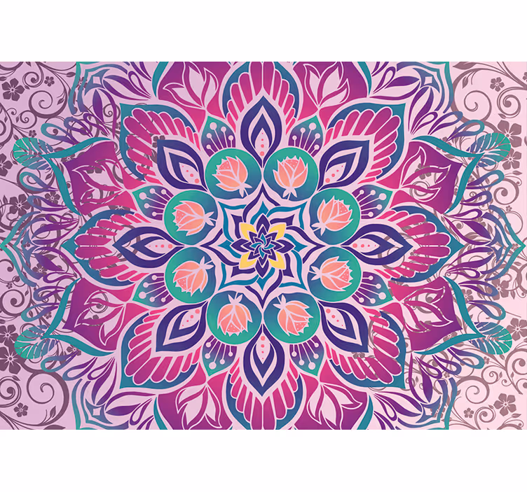 Store enrouleur motif zen design mandala - TenStickers