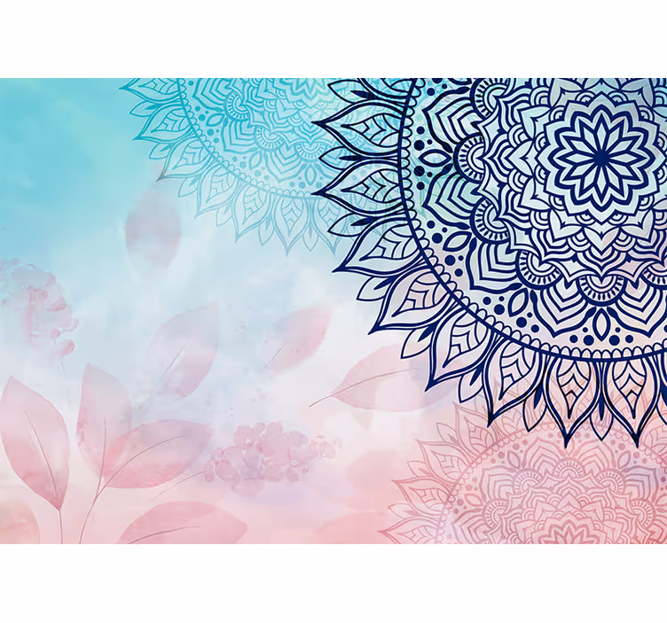 Store enrouleur motif zen mandala bohémien - TenStickers