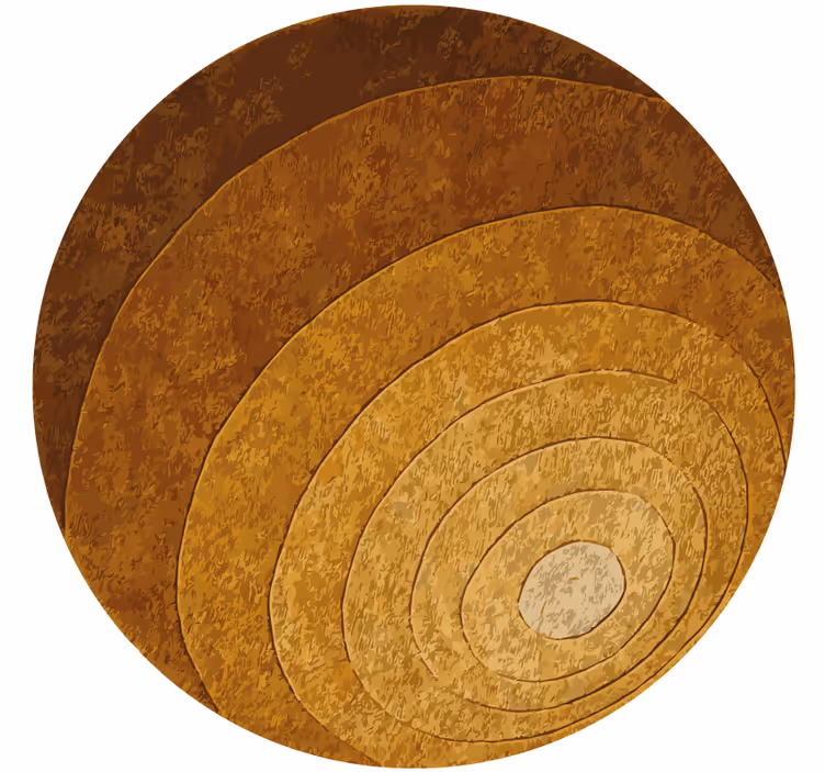 Store enrouleur marron boule nordique cuisine - TenStickers